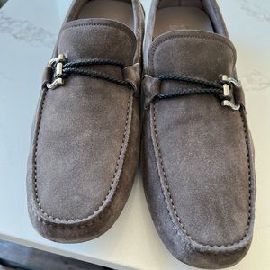 Salvatore Ferragamo drivers suede
